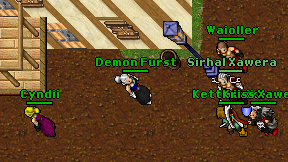 Demon Furst on screen