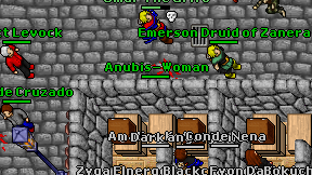 Anubis-Woman on screen