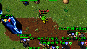 Jojok on screen
