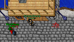 Ston Dero on screen