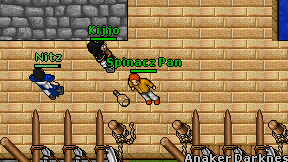 Spinacz Pan on screen