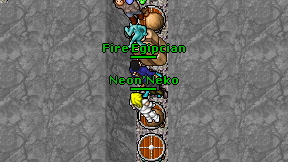 Neon'Neko on screen
