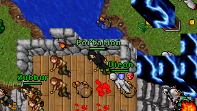 Porta Mon on screen