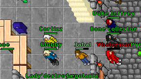 Globby on screen