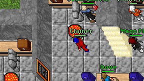 Clainer on screen