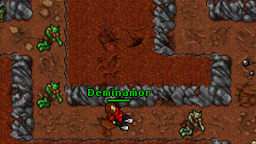 Deminamor on screen