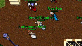 Druid'Gigglez on screen