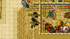 Rilraena on screen