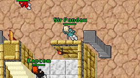 Sir Pandax on screen