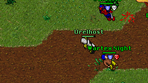 Urelhost on screen