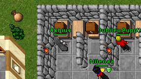 Akhius on screen
