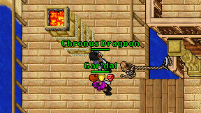Chronus Dragoon on screen