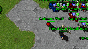 Colosus Wolf on screen