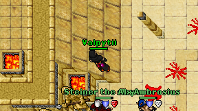 Valpytii on screen