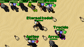 Eternal kodel on screen