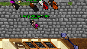 Lady Vulpecula on screen
