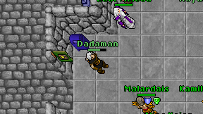 Dadaman on screen