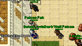 Falcon Fak on screen