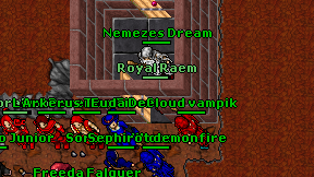 Royal Raem on screen