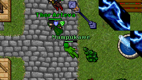 Mampukawe on screen