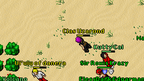 Clas Uzarond on screen