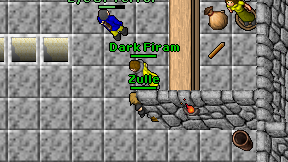 Dark Firam on screen