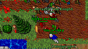 Vikke archer on screen