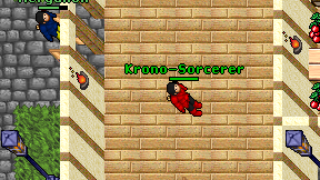 Krono-Sorcerer on screen