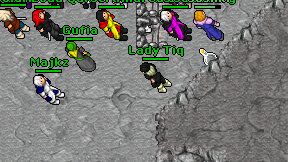 Lady Tiq on screen