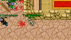 Top Soldier on screen