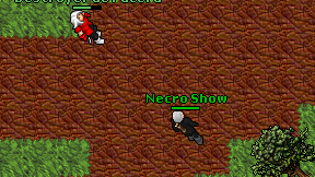 Necro Show on screen