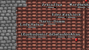 Mario-Domm on screen