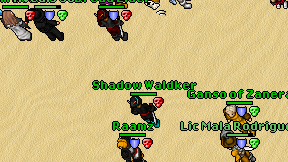 Shadow Waldker on screen