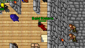 Bald Riders on screen