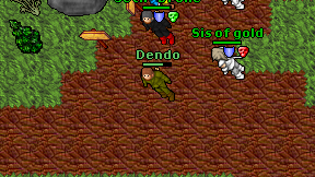 Dendo on screen