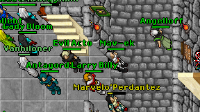 Evil Acto on screen