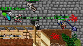 Overminded the Templar on screen