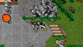 Ghost Dragonbreath on screen