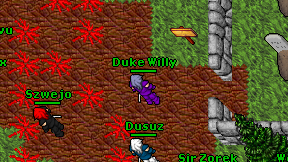 Duke Willy on screen