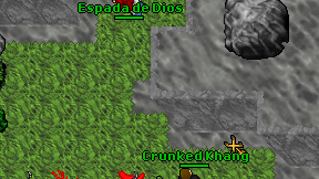 Espada de Dios on screen