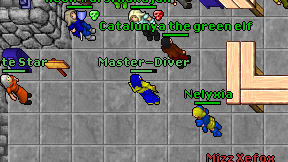 Master-Diver on screen
