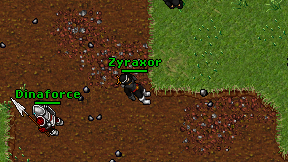 Zyraxor on screen