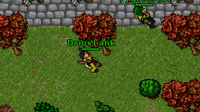 Drios Lank on screen
