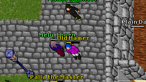 Old Hamer on screen