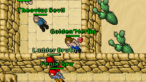 Golden'Merlin on screen