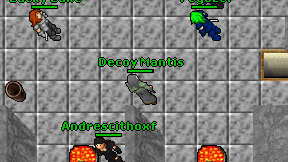 Decoy Mantis on screen
