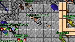 Warlord Cload on screen