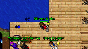 Silver Kyle on screen