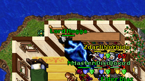 Lord Hugga on screen