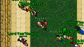 Pipster on screen